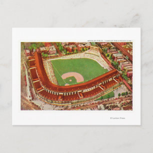 Carte Postale Vue aérienne de Wrigley FieldChicago, IL