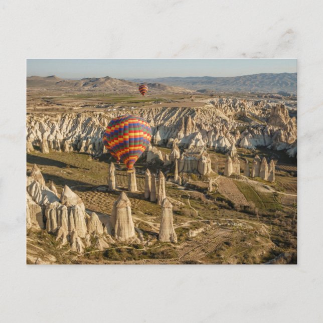 Carte Postale Vue Aérienne Des Ballons À Air Chaud, Cappadoce 2 (Devant)