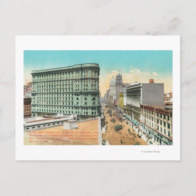 Carte Postale Vue aérienne du bâtiment des inondations (Devant)