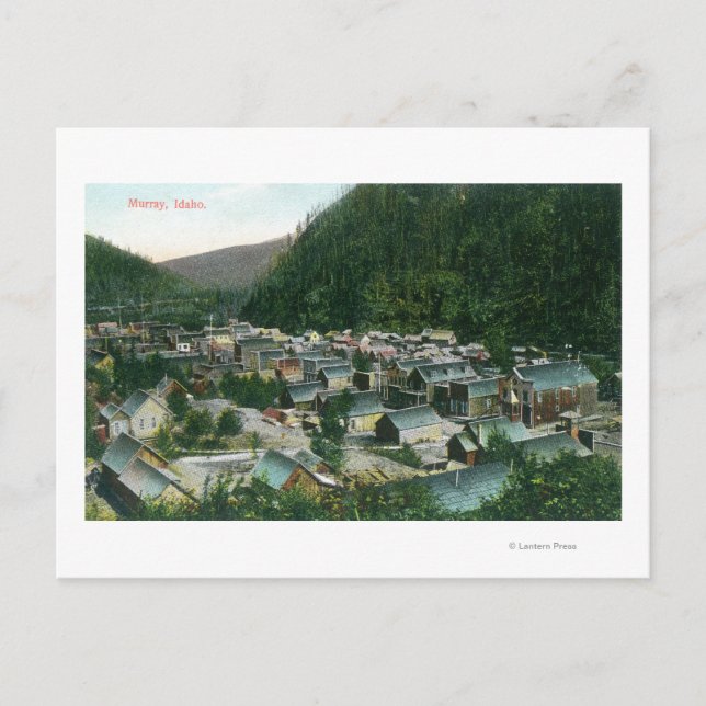 Carte Postale Vue aérienne du CityMurray, ID (Devant)