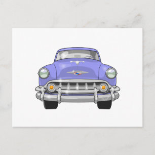 Carte Postale Vue avant Chevrolet Bel 1953