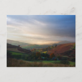 Carte Postale Vue brumeuse de matin