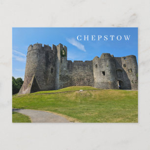 Carte postale vue Château de Chepstow