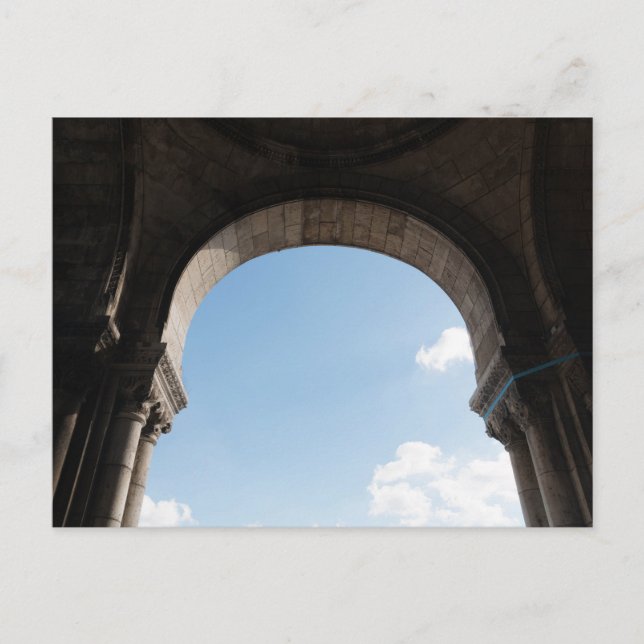 Carte Postale Vue d'Arche depuis le Sacré-Coeur, Paris (Devant)