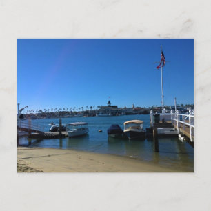 Carte Postale Vue de Balboa Island, Newport Beach, Californie