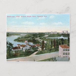 Carte Postale Vue de Branch Brook Park, Newark NJ 1911 Vintage