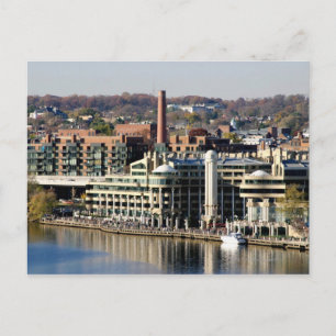 Carte Postale Vue de Georgetown et Waterfront-Washington DC