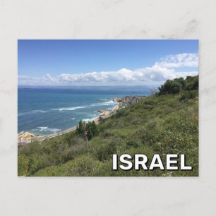Carte Postale Vue De Haïfa, Baie En Israël
