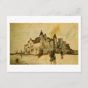 Carte Postale Vue de Het Steen (F1351) Van Gogh Fine Art