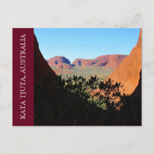 Carte Postale vue de Kata Tjuta