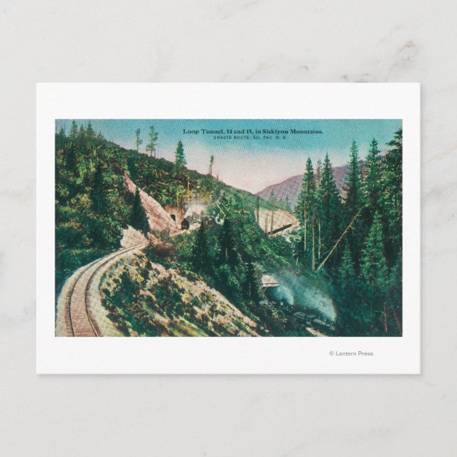 Carte Postale Vue de la boucle du Pacifique Sud (Devant)