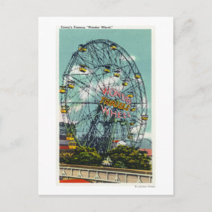 Carte Postale Vue de la célèbre Wonder Ferris Wheel