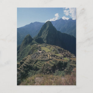 Carte Postale Vue de la citadelle au Machu Picchu