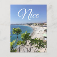 Vue de la Côte d'Azur à Nice France