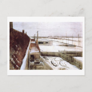 Carte Postale Vue de la fenêtre de Studio, Van Gogh Fine Art