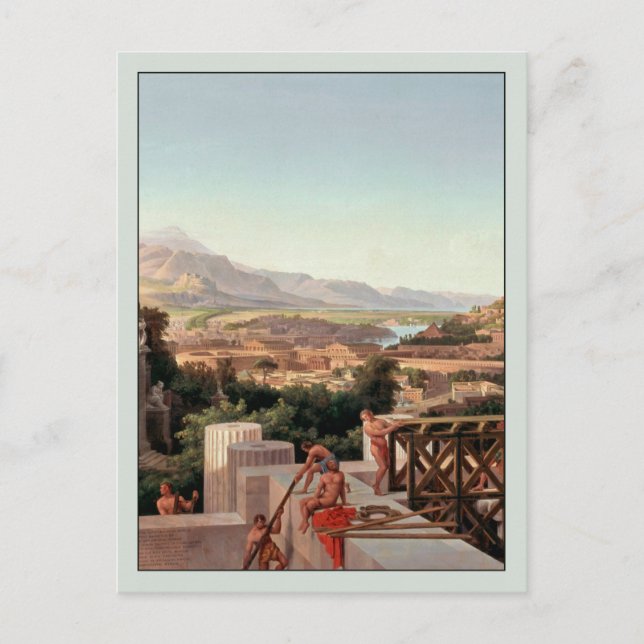 Carte Postale Vue de la Fleur de Grèce par August Ahlborn (Devant)