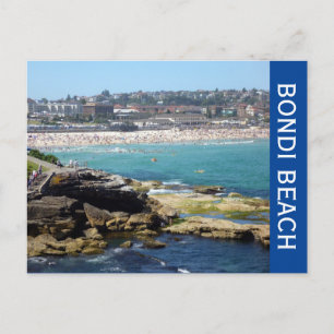 Carte Postale vue de la plage de Bondi