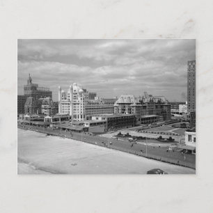Carte Postale Vue de la promenade à Atlantic City
