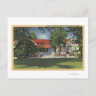 Carte Postale Vue de la résidence de Robert Taylor