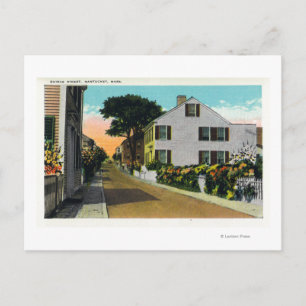 Carte Postale Vue de la rue Quince