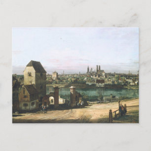 Carte Postale Vue de la ville allemande de Munich par B. Bellott