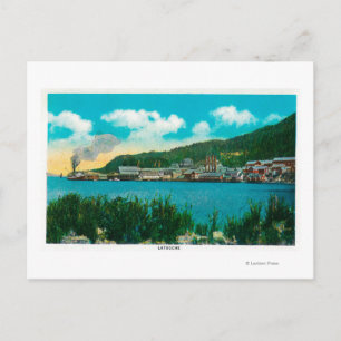 Carte Postale Vue de la ville de Latouche, AlaskaLatouche, AK