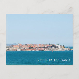 Carte Postale Vue de la ville de Nesebur, Bulgarie