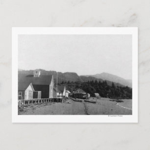 Carte Postale Vue de la ville de Seldovia, Alaska Photographie