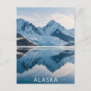 Carte Postale vue de l'alaska