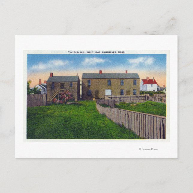 Carte Postale Vue de l'ancienne prison (Devant)