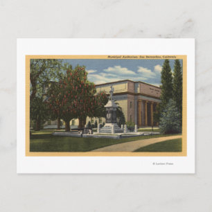 Carte Postale Vue de l'auditorium municipal