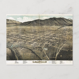 Carte Postale Vue de Leadville, Colorado (1879)