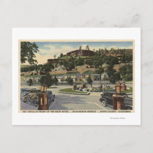 Carte Postale Vue de l'hôtel principal à Richardson Springs