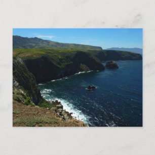 Carte Postale Vue de l'île de Santa Cruz dans les îles du Channe