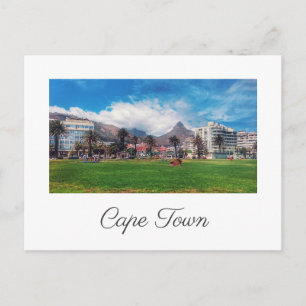 Carte Postale Vue de Lion's Head sur Sea Point à Cap Town