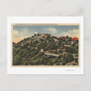 Carte Postale Vue de l'Observatoire Lick sur le Mont Hamilton