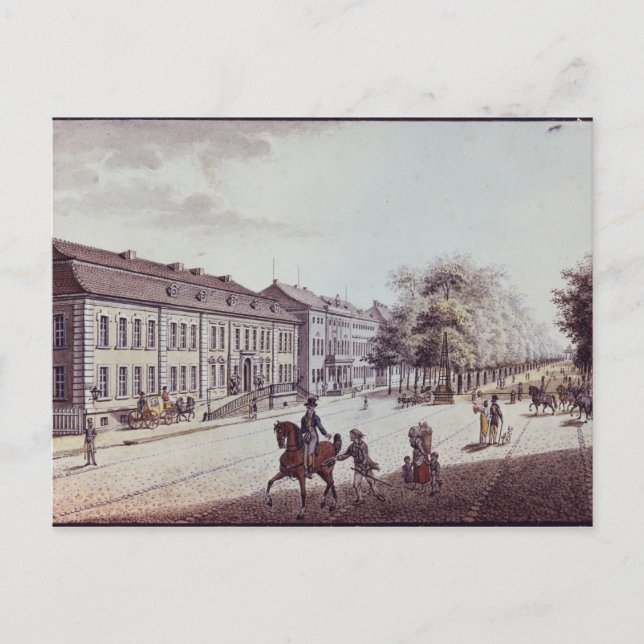 Carte Postale Vue de l'Opéra, Berlin (Devant)