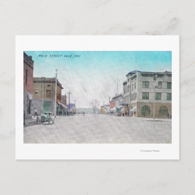 Carte Postale Vue de Main StreetVale, OR (Devant)