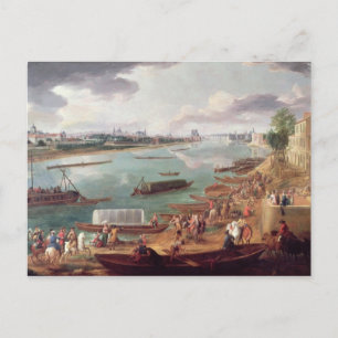 Carte Postale Vue de Paris depuis le quai de la Rapee