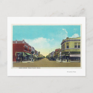 Carte Postale Vue de Park Avenue Idaho Falls, ID