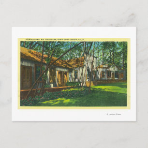Carte Postale Vue de Pioneer Town à Big Trees Park