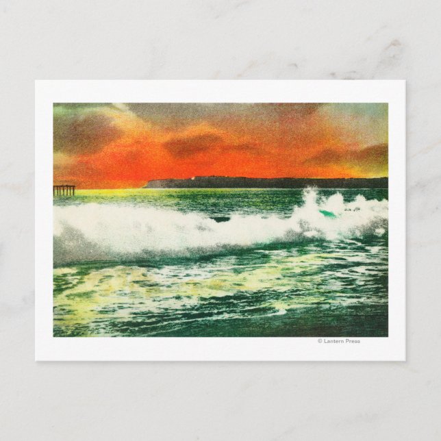 Carte Postale Vue de Point Loma à SunsetCoronado, CA (Devant)