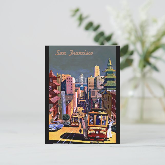 Carte Postale Vue de San Francisco (Debout devant)