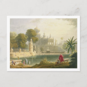 Carte Postale Vue de Sassoor dans la Deccan, du volume II de '