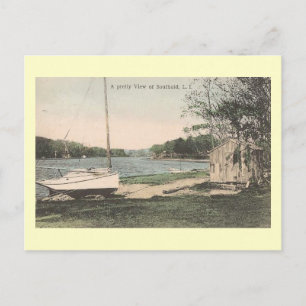 Carte Postale Vue de Southold, Long Island, New York Vintage
