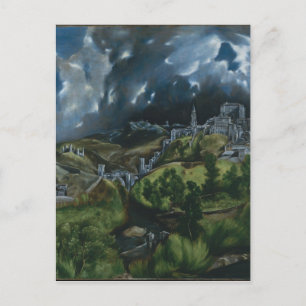 Carte Postale Vue de Tolède par El Greco