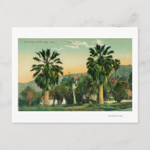 Carte Postale Vue de Twin PalmsParaiso Springs, CA