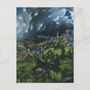 Carte Postale Vue d'El Greco de Toledo