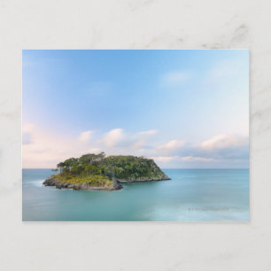 Carte Postale Vue d'ensemble de l'île de San Nicolas, longue exp