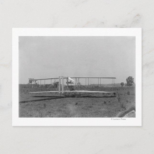 Carte Postale Vue d'ensemble du plan de Wright Brothers (Devant)